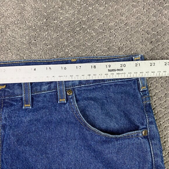 Carhartt B17 DST Relaxed Fit Jeans Men's 44 x 30 Measures 43 x 30 Blue Cotton - Picture 9 of 13